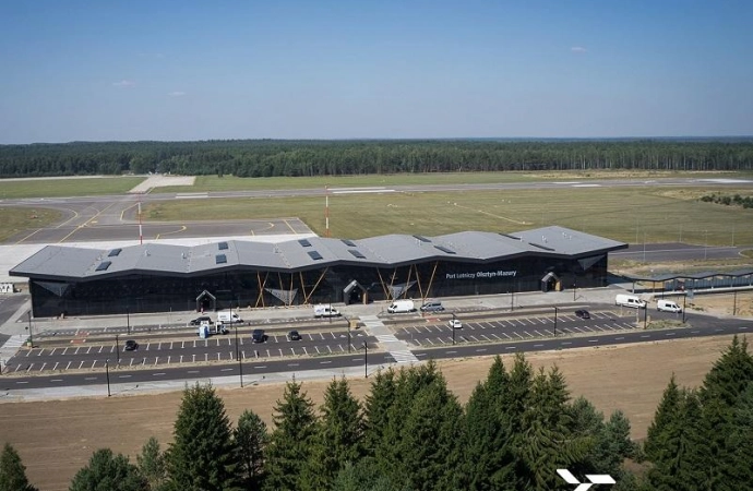 {Port lotniczy Olsztyn-Mazury znów zanotował bardzo dobre wyniki.}